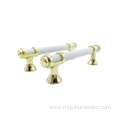 Aluminum alloy high-end door handle white